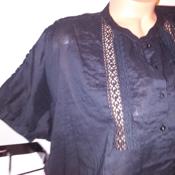 Victoria Secret Black Blouse - Picture 3 of 7